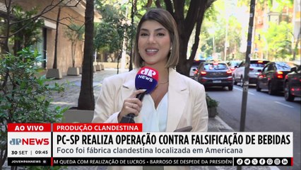 Polícia Civil realiza ação contra falsificação de bebidas em Americana (SP)