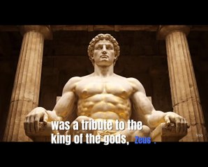 لن تصدق ثالث عجائب الدنيا السبع وهي تمثال زيوس في أولمبيا اليونان