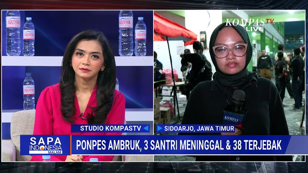 [FULL] Update Proses Evakuasi Korban-Menag Kunjungi Ponpes di Sidoarjo Pasca-Ambruk | SAPA MALAM