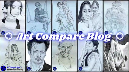 Pencil Sketch Portraits & Cultural Art-Biswajit Pal-4 #artcompareblog