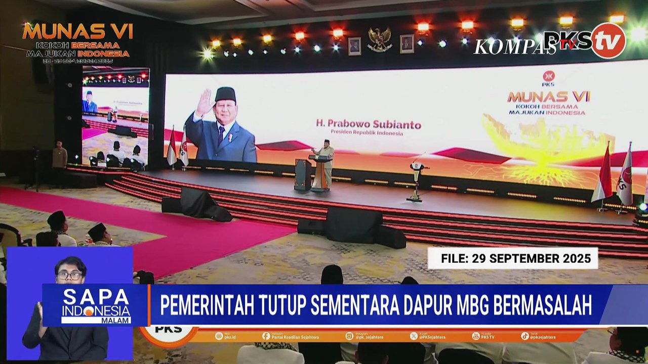 Ulas Hasil Presiden Prabowo Gelar Rapat Bahas Insiden Keracunan MBG | SAPA MALAM