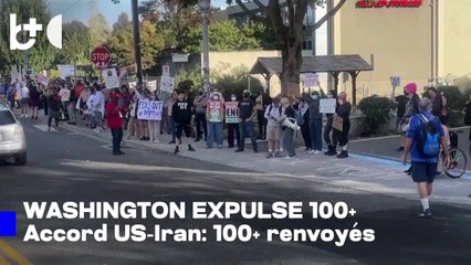 Les États-Unis expulsent plus de 100 Iraniens dans le cadre d'un accord bilatéral