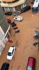 Riadas provocadas por las lluvias en Ibiza