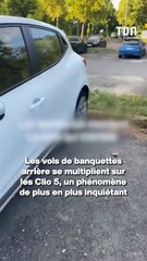 Les vols de banquettes arrière se multiplient sur les Clio 5, un phénomène de plus en plus inquiétant
