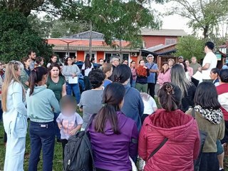 Adrian Giannini abogado querellante en la causa por corrupcion de menores contra maestro de la Escuela 617 de El Soberbio