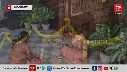 ಶಕ್ತಿಸೌಧದಲ್ಲಿ ಆಯುಧ ಪೂಜೆ: ಸಚಿವರು, ಅಧಿಕಾರಿಗಳ ಕೊಠಡಿಗಳು ಹೂವು, ರಂಗೋಲಿಗಳಿಂದ ಸಿಂಗಾರ