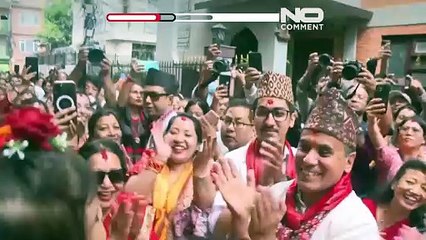 Nepal’in yeni yaşayan tanrıçası iki yaşındaki bir kız oldu