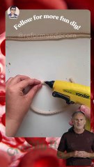 DIY Napkin Holder Tutorial 🍽 Handmade Table Décor Idea Using Rope Caption: Add handmade elegance to your dining table with this DIY napkin holder tutorial! 🍴 Created using simple rope, it’s a budget-friendly and stylish déc Reacts | DIY videos | crafts