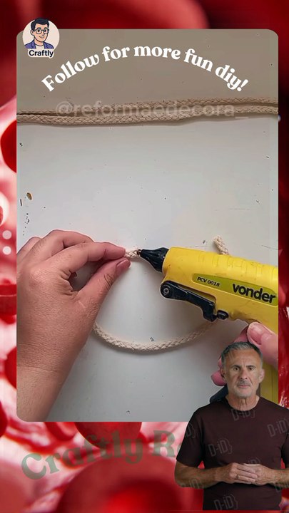 DIY Napkin Holder Tutorial 🍽 Handmade Table Décor Idea Using Rope Caption: Add handmade elegance to your dining table with this DIY napkin holder tutorial! 🍴 Created using simple rope, it’s a budget-friendly and stylish déc Reacts | DIY videos | crafts