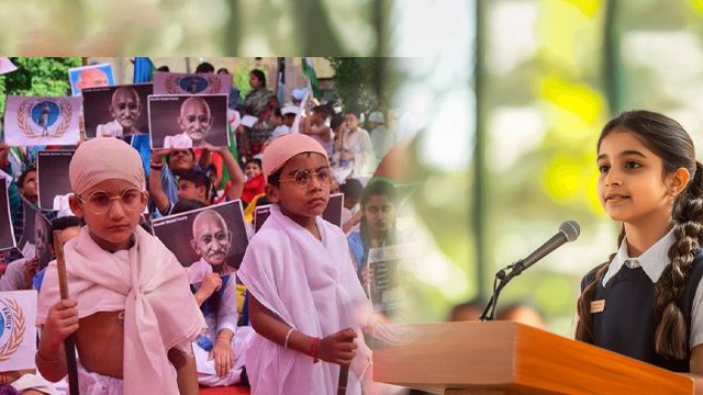 Gandhi Jayanti Speech In Hindi: गांधी जयंती पर निबंध हिंदी में, भाषण | Bhashan, Nibandh Video