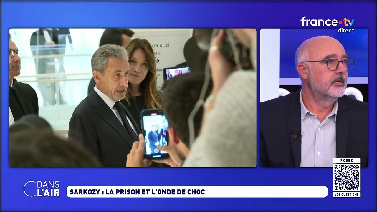 Laurent Valdiguié, grand reporter de "Marianne", raconte le verdict de Nicolas Sarkozy sur le plateau de "C dans l'air"