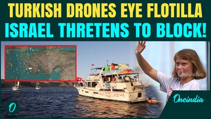 Turkish Drones Shadow Gaza Aid Flotilla as Israel Warns: Tensions Soar in Mediterranean Sea Standoff