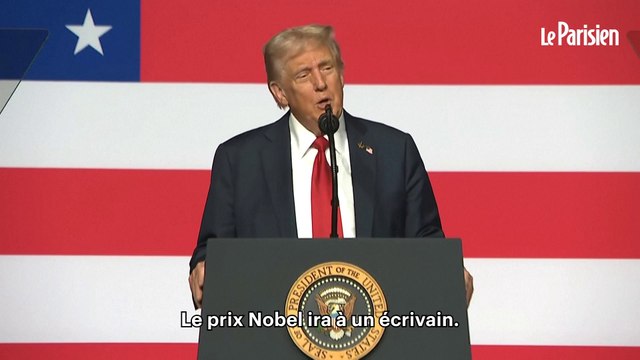 Donald Trump juge que ce serait « une grande insulte » contre les États-Unis s’il ne recevait pas le prix Nobel de la paix