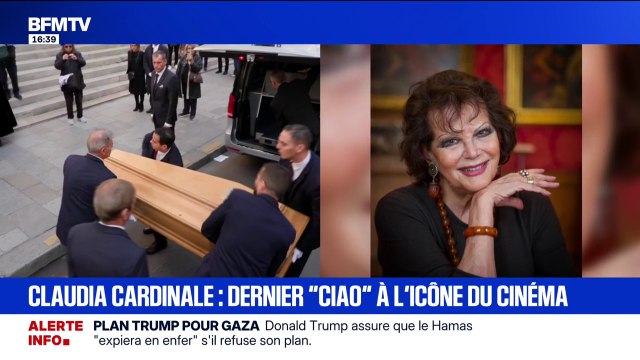 Des centaines de personnes réunies pour un dernier adieu à Claudia Cardinale à Paris