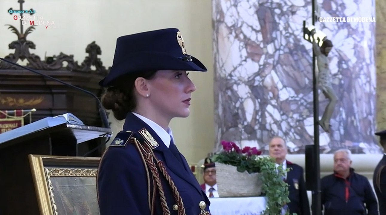 La festa a Modena per San Michele, patrono della polizia di Stato