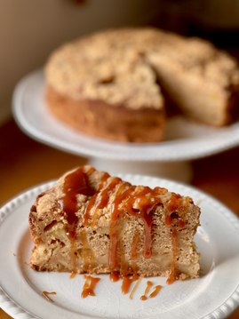 Moelleux aux Pommes avec Topping façon Crumble Croustillant 🍎 | Recette Facile Gâteau pour Goûter