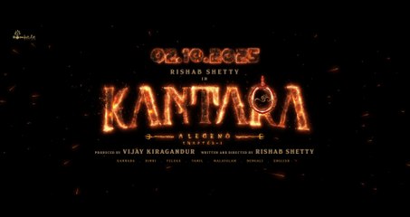 Kantara A Legend Chapter-1 First Look Teaser ｜ RishabShetty｜Ajaneesh｜ VijayKiragandur ｜Hombale Films