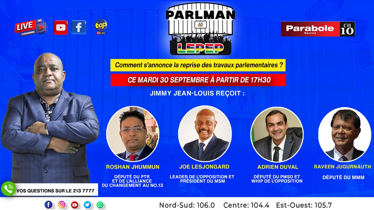 Parlman Lepep: Quelles seront les priorités pou...