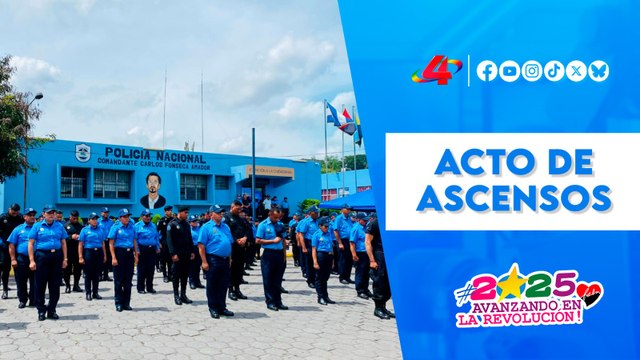 104 oficiales: ascensos 🏆 fortalece la Policía Nacional en el departamento de León 📜