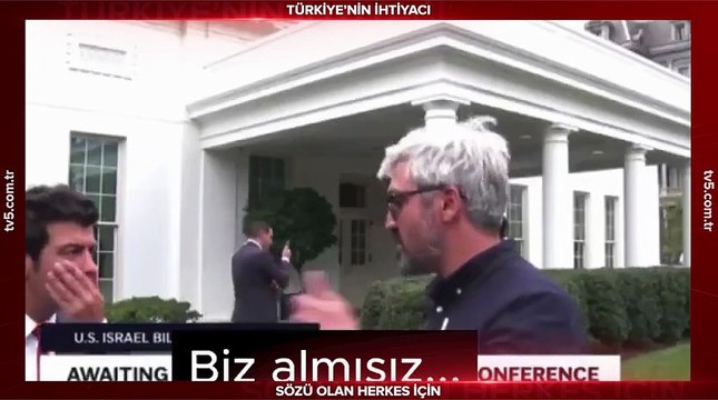 NTV Washington Temsilcisi Hüseyin Günay’ın Beyaz Saray önündeki sözleri gündem oldu!