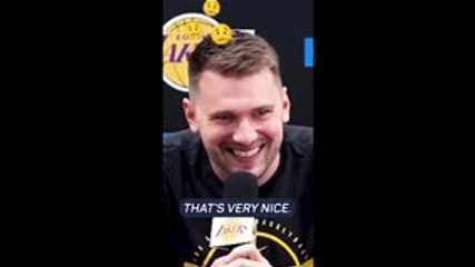 Did Doncic really ‘miss’ LA media?!