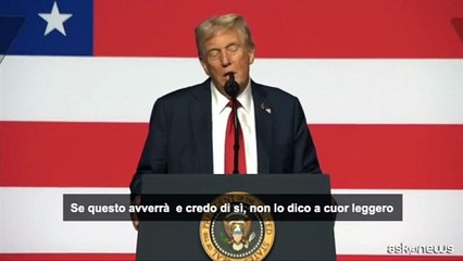 Trump: Hamas "pagherà all'inferno" se rifiuta piano di pace a Gaza