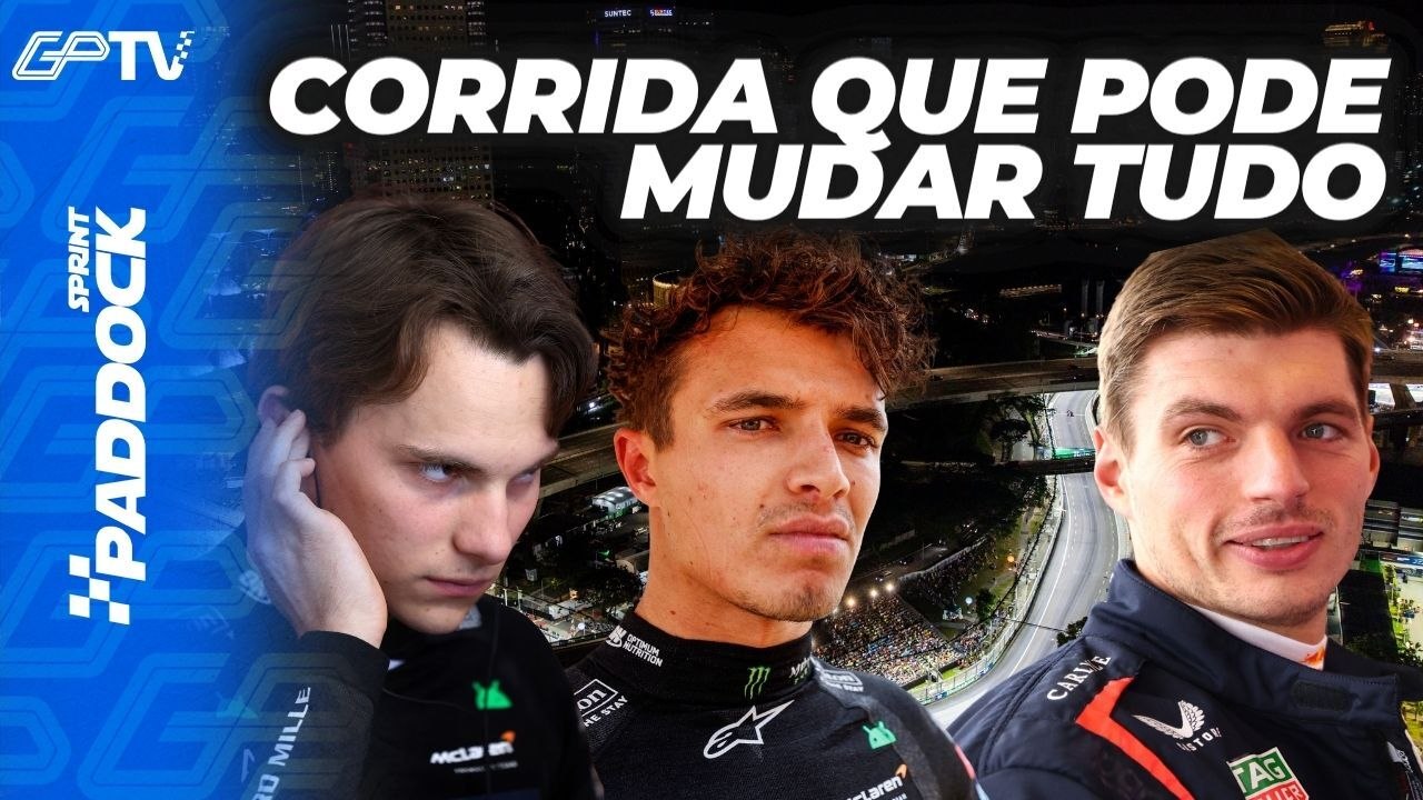 VERSTAPPEN OU MCLAREN? GP DE SINGAPURA É VAI OU RACHA DA F1 2025 | Paddock Sprint