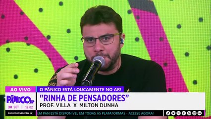 CARNAVAL DE VOLTA?! FANTASIA DE MILTON CUNHA ENVOLVE CABEÇA BRILHANTE DO PROFESSOR VILLA?