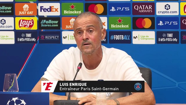 Luis Enrique sur les incertains : «La décision viendra plus des joueurs que de moi» - Foot - Ligue des champions - PSG
