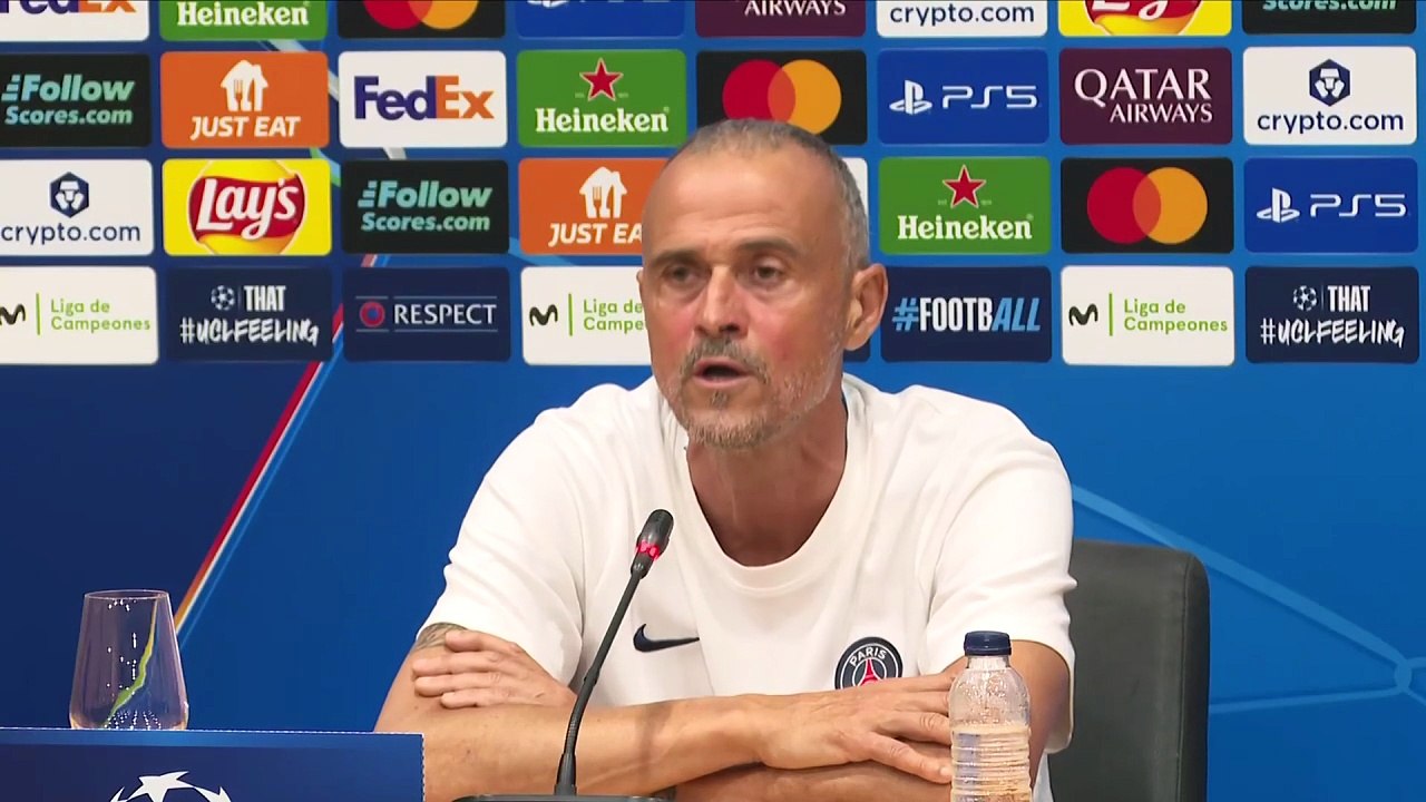 Luis Enrique : «On peut avoir des excuses, ou des résultats…» - Foot - Ligue des champions - PSG