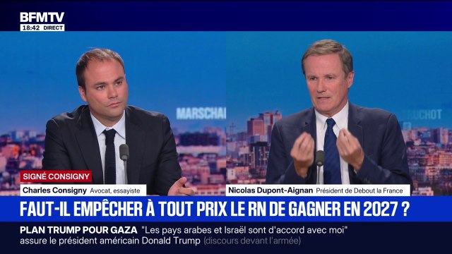 Si la France en 2027, retombe dans un socialisme-macroniste, c'est la mort du pays , estime Nicolas Dupont-Aignan, président de Debout la France