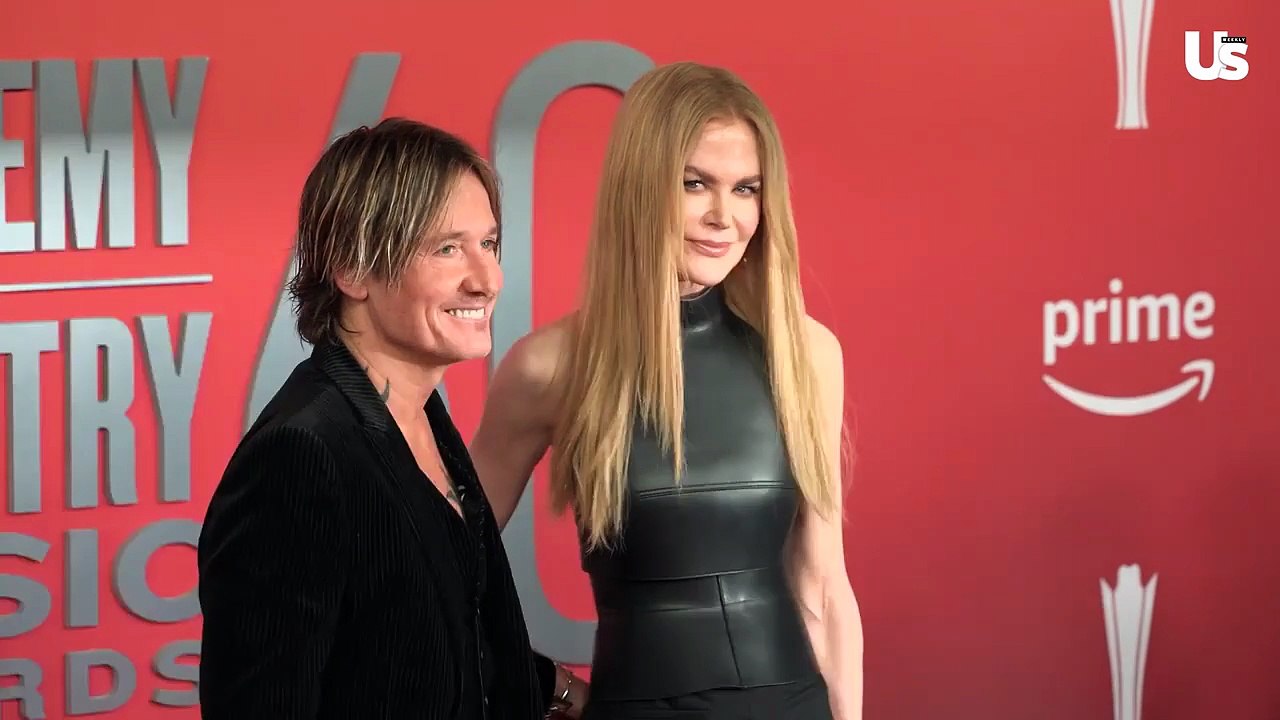 Nicole Kidman and Keith Urban attending the red carpet for the 60th Annual Academy of Country Music Awards