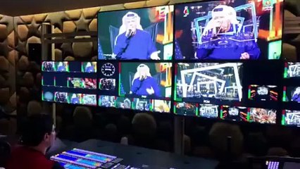 تسريب فيديو.. وائل كفوري يستمتع بأغاني نبيل شعيل في "هلا فبراير"