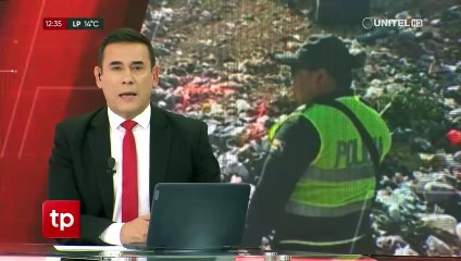 Hallan muerto a un hombre en el botadero de K’ara K’ara, presumen que lo aplastó el camión recolector