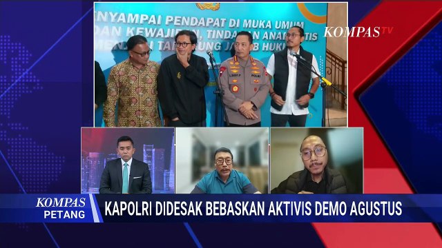 Blak-Blakan! Desakan Pembebasan Aktivis Demo Agustus, Ketua Penasihat Ahli Polri Soroti Hal Ini