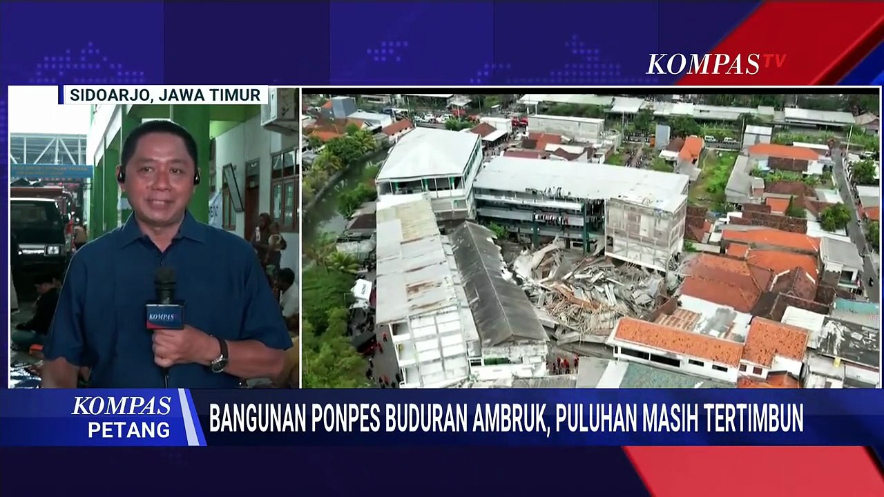 Terbaru! Situasi Evakuasi Korban Ponpes Al Khoziny Sidoarjo Ambruk, Tim SAR Ungkap 7 Titik Sentral