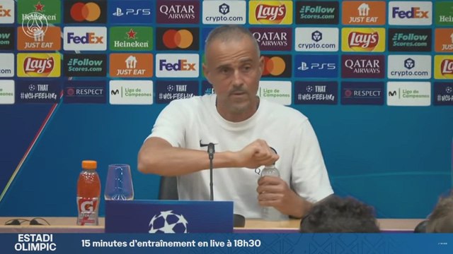 Conférence de presse de Luis Enrique | Avant Barça-PSG