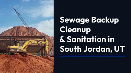 Sewage Backup Cleanup & Sanitation South Jordan, UT - True Day Water Damage Restoration