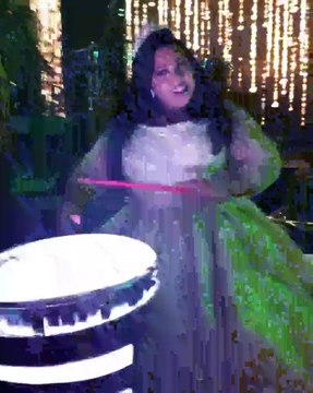 فستان زفاف شيماء سيف يخطف الأنظار