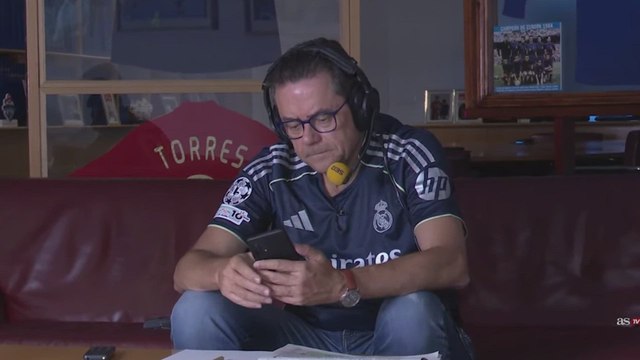 Roncero eufórico con el segundo gol de Mbappé