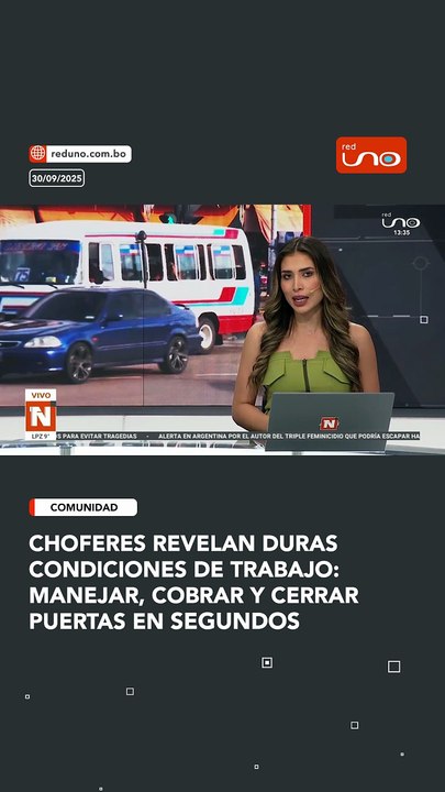 choferes revelan duras condiciones de trabajo: manejar, cobrar y cerrar puertas en segundos