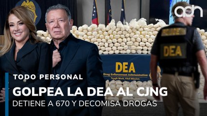 En un operativo especial la DEA detiene 645 personas del CJNG I Todo Personal