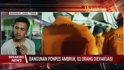 [FULL] Evakuasi Masih Berlangsung, Keluarga Korban Ambruknya Ponpes Masih Menanti Kabar