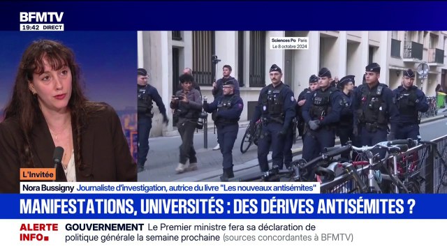Je voulais montrer comment Rima Hassan incarne aujourd'hui aux yeux de beaucoup de français, l'obsession juive à travers un prétendu engagement pour la question palestinienne , indique Nora Bussigny, journaliste d'investigation