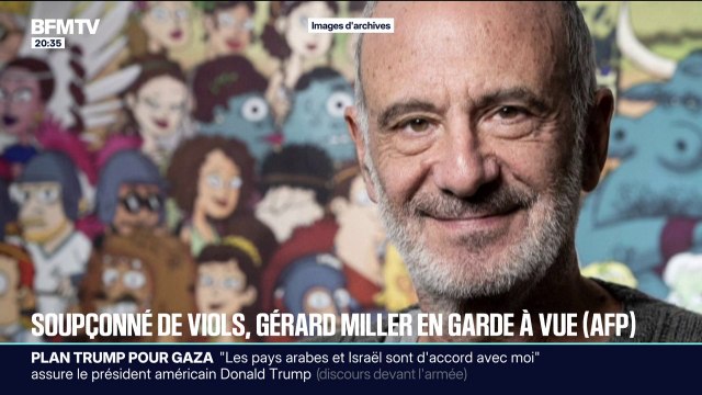 Soupçonné de viols, le psychanalyste Gérard Miller a été placé en garde à vue
