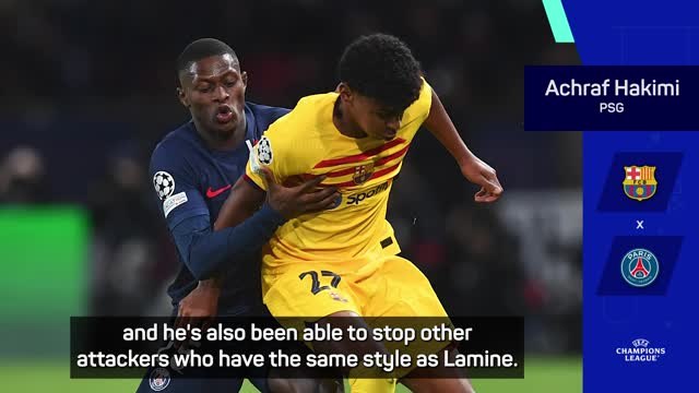 Mendes has already proved he can stop Yamal - Hakimi