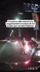 Un nuevo vídeo muestra la magnitud del terremoto de 6,9 ​​grados que sacudió Filipinas