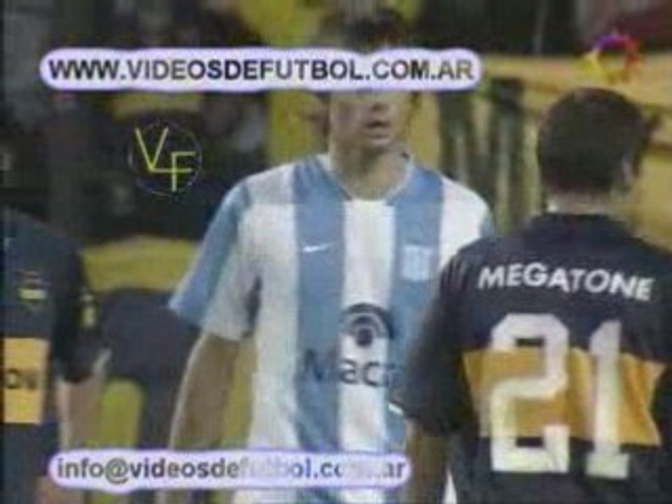 Fecha 15 - Boca 2 - Racing 1 (17-05-2008) - Resumen del part