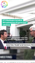 Beyaz Saray' ın Önünde Şok Eden Açıklama ! İçerde Neler Konuşuldu Şok Olacaksınız