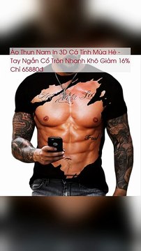 Áo Thun Nam In 3D Cá Tính Mùa Hè - Tay Ngắn Cổ Tròn Nhanh Khô Giảm 16% Chỉ 65880đ - TRIPMAP Marketplace